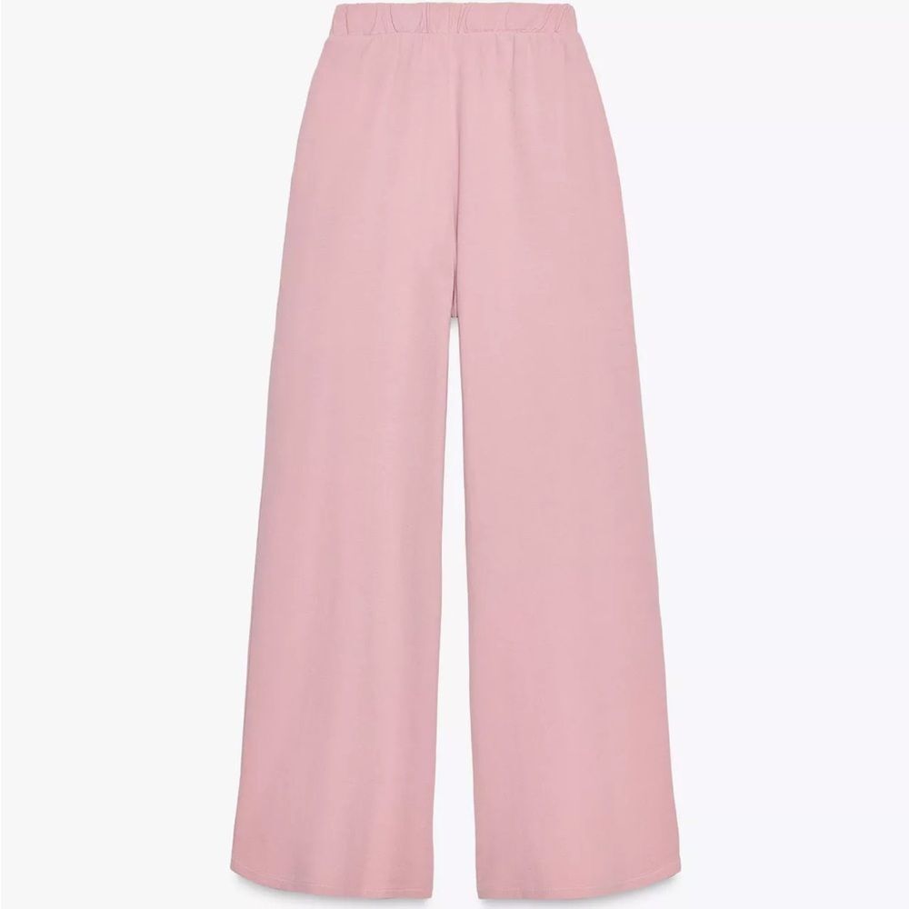 Zara Co-Ord Set Washed Effect Pants And Top - Picture 4 of 13